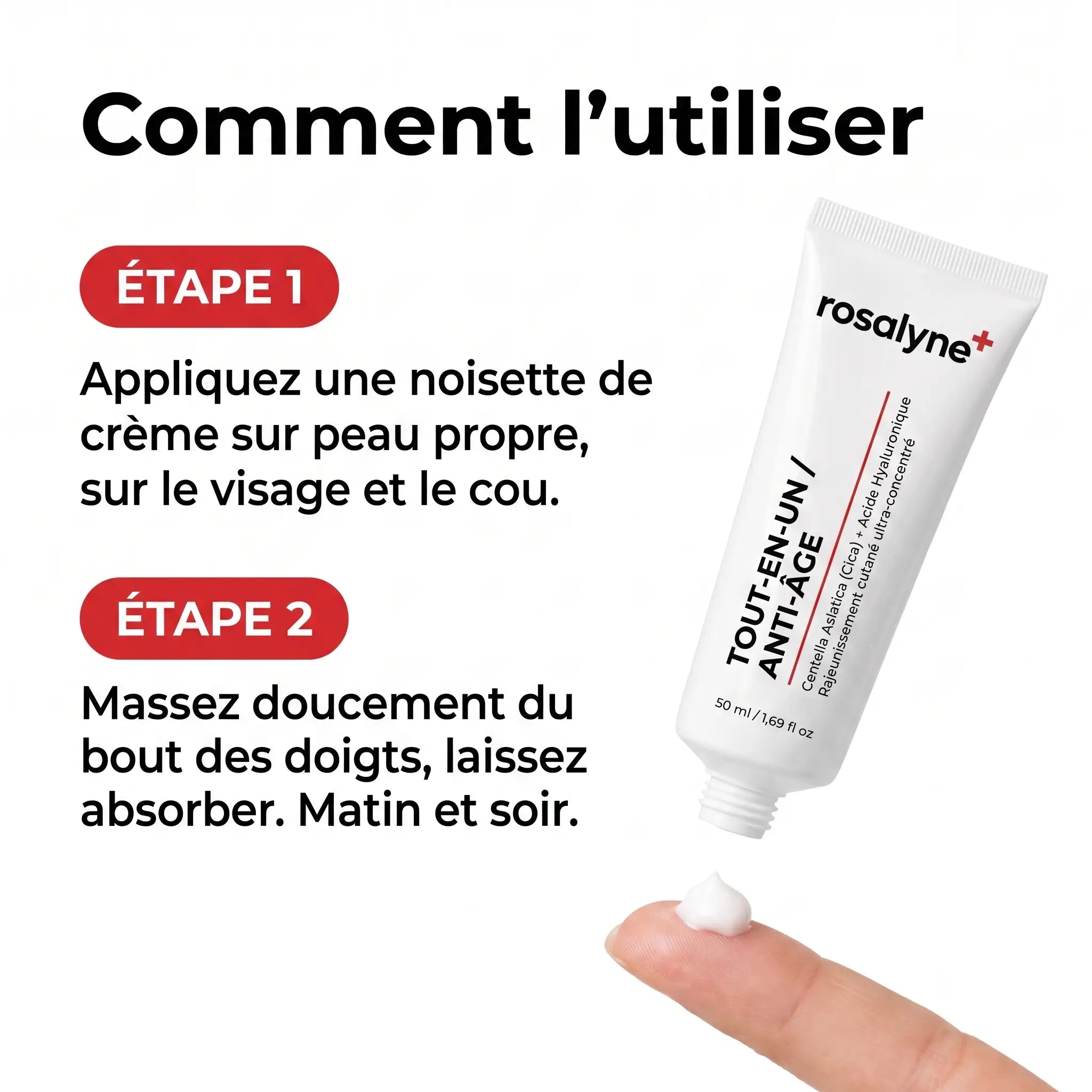 Rosalyne™ Crème Anti-Âge (Tout-en-Un)
